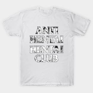 Anti Hentai Hentai Club Vintage T-Shirt